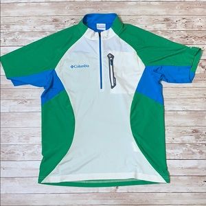 Columbia Omni Freeze Cycling Shirt Size Medium